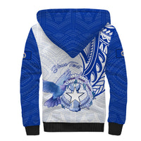 Personalised Northern Mariana Islands Commonwealth Day Sherpa Hoodie Simple Style LT05 - Polynesian Pride