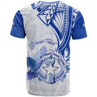 Personalised Northern Mariana Islands Commonwealth Day T Shirt Simple Style LT05 - Polynesian Pride