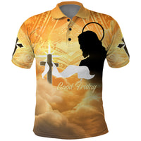 Happy Good Friday Polo Shirt God Will Bless You LT05 Gold - Polynesian Pride