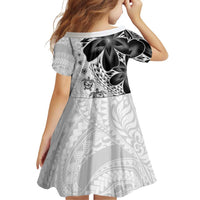 Polynesia Romantic Valentine Family Matching Mermaid Dress and Hawaiian Shirt Sea Turtle Couple With White Plumeria LT05 - Polynesian Pride