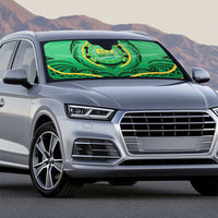 Cook Islands Constitution Day Auto Sun Shade 60th Anniversary - Polynesian Pride