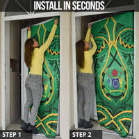 Cook Islands Constitution Day Door Cover 60th Anniversary - Polynesian Pride