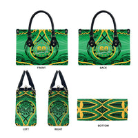 Cook Islands Constitution Day Leather Bag 60th Anniversary - Polynesian Pride