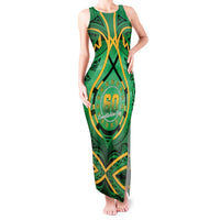 Cook Islands Constitution Day Tank Maxi Dress 60th Anniversary - Polynesian Pride