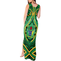 Cook Islands Constitution Day Tank Maxi Dress 60th Anniversary - Polynesian Pride