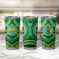 Cook Islands Constitution Day Tumbler Cup 60th Anniversary - Polynesian Pride