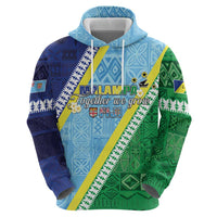Love Malampa Fiji Day Zip Hoodie Together We Grow