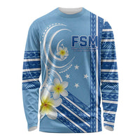 Personalised Federated States of Micronesia Long Sleeve Shirt Happy 38th Independence Anniversary
