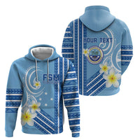 Personalised Federated States of Micronesia Zip Hoodie Happy 38th Independence Anniversary