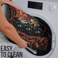 Aloha Halloween Bathroom Set Horror Tiki Heavy Metal Style - Polynesian Pride