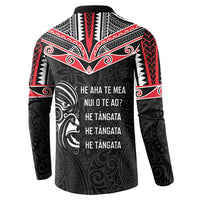 Aotearoa Toitu Te Tiriti Button Sweatshirt New Zealand Honour The Treaty LT05 - Polynesian Pride