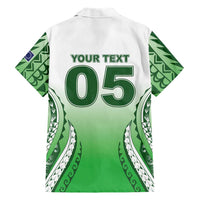 Custom Cook Islands Avaiki Rugby Family Matching Off Shoulder Maxi Dress and Hawaiian Shirt Go Champions - Polynesian Pride