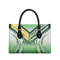 Cook Islands Avaiki Rugby Leather Bag Go Champions LT05 - Polynesian Pride