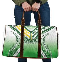Cook Islands Avaiki Rugby Travel Bag Go Champions LT05 Green - Polynesian Pride