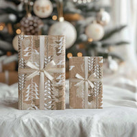 Beige Hawaii Tapa Pattern Wrapping Paper With Heliconia Vintage Style LT05 - Polynesian Pride
