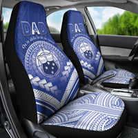 Samoa Happy Father's Day Car Seat Cover Ou Te Alofa Ia Te Oe Tama Dad Polynesian Tribal LT05 - Polynesian Pride