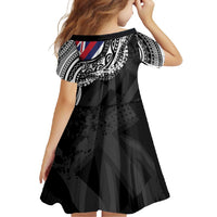 Hawaii Flag Day Family Matching Off Shoulder Maxi Dress and Hawaiian Shirt Hawaiian Maile Lei