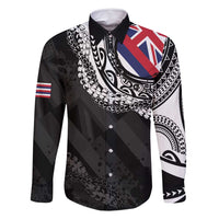 Hawaii Flag Day Family Matching Summer Maxi Dress and Hawaiian Shirt Hawaiian Maile Lei