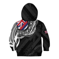 Hawaii Flag Day Kid Hoodie Hawaiian Maile Lei