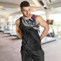 Hawaii Flag Day Men Tank Top Hawaiian Maile Lei