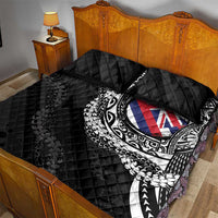 Hawaii Flag Day Quilt Bed Set Hawaiian Maile Lei