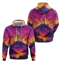 Hawaii Kilauea Volcano Zip Hoodie There Is Pele Goddess Of The Volcano LT05 - Polynesian Pride