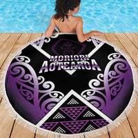 Aotearoa Moriori Beach Blanket Maori Pattern New Zealand - Polynesian Pride