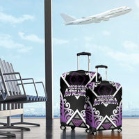 Aotearoa Moriori Luggage Cover Maori Pattern New Zealand - Polynesian Pride