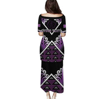 Personalised Aotearoa Moriori Puletasi Maori Pattern New Zealand LT05 - Polynesian Pride