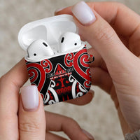 New Zealand Maori Language Week AirPods Case Mo Ake Tonu Te Reo