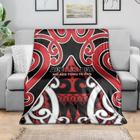 New Zealand Maori Language Week Blanket Mo Ake Tonu Te Reo