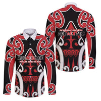 New Zealand Maori Language Week Family Matching Puletasi and Hawaiian Shirt Mo Ake Tonu Te Reo