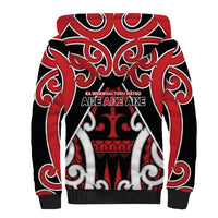 New Zealand Maori Language Week Sherpa Hoodie Mo Ake Tonu Te Reo