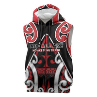 New Zealand Maori Language Week Sleeveless Zip Hoodie Mo Ake Tonu Te Reo