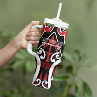 New Zealand Maori Language Week Tumbler With Handle Mo Ake Tonu Te Reo