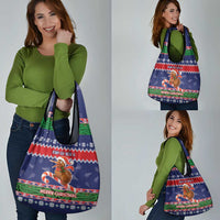 New Zealand Christmas Grocery Bag Kiwi-sh You A Merry Christmas - Polynesian Pride