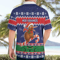 New Zealand Christmas Hawaiian Shirt Kiwi-sh You A Merry Christmas - Polynesian Pride