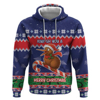 New Zealand Christmas Hoodie Kiwi-sh You A Merry Christmas - Polynesian Pride