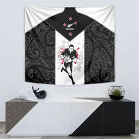 New Zealand Player Rugby Tapestry World Cup 2023 Maori Pattern LT05 - Polynesian Pride