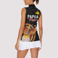 Papua New Guinea Tok Pisin Wik Women Sleeveless Polo Shirt Land Of The Unexpected