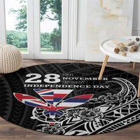 Hawaii November 28th Is My Independence Day Round Carpet