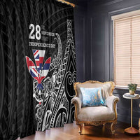 Hawaii November 28th Is My Independence Day Window Curtain