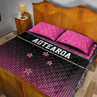 New Zealand Women Cricket Quilt Bed Set Pink Simple Style