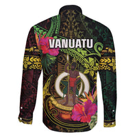 Vanuatu Family Matching Summer Maxi Dress and Hawaiian Shirt Be Strong Pray For Port Vila LT05 - Polynesian Pride