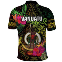Vanuatu Polo Shirt Be Strong Pray For Port Vila