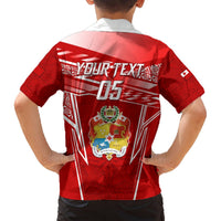 Custom Tonga Rugby Hawaiian Shirt Kupesi Ngatu Pattern LT05 - Polynesian Pride