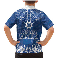 Wikin te Taetae ni Kiribati Family Matching Mermaid Dress and Hawaiian Shirt Pacific Tapa Pattern LT05 - Polynesian Pride