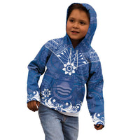 Wikin te Taetae ni Kiribati Kid Hoodie Pacific Tapa Pattern