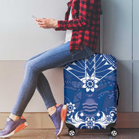 Wikin te Taetae ni Kiribati Luggage Cover Pacific Tapa Pattern