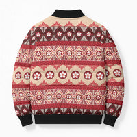 Tonga Language Week Bomber Puffer Jacket Lea Faka-Tonga Everyday - Polynesian Pride